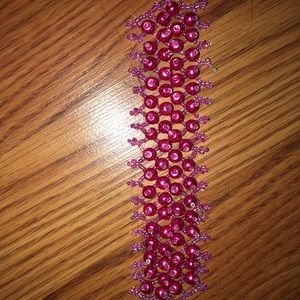 Pink bracelet